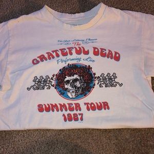 Vintage Grateful Dead Tour Graphic Tee